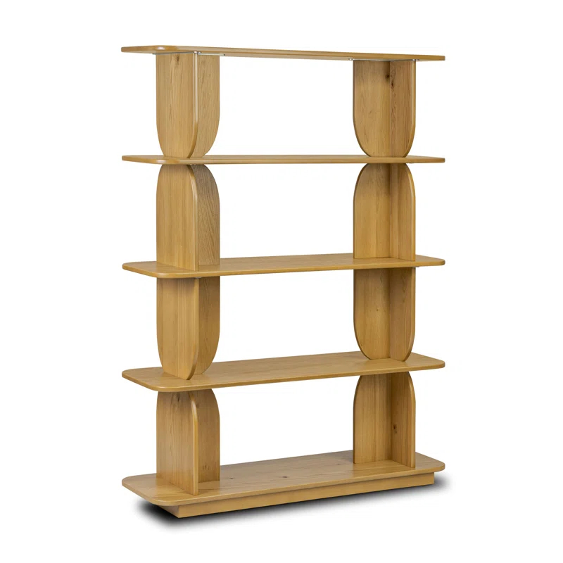 Poly & Bark Padua 62" Wood Bookshelf