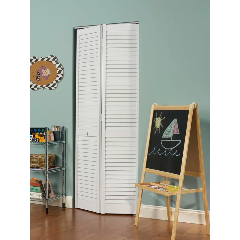 LTL Home Products Seabrooke Louvered PVC Bi-Fold Door