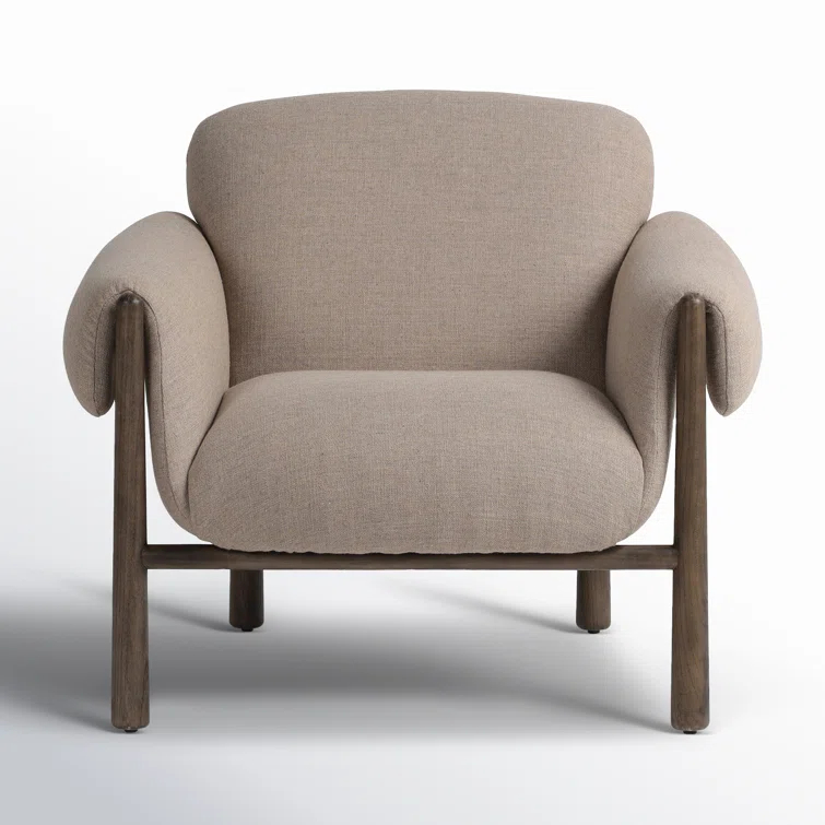 Four Hands Olia Leather Armchair | Perigold