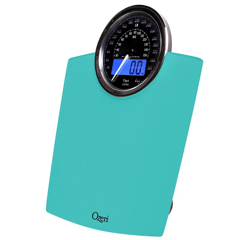Ozeri Rev Digital Bathroom Scale with Electro-Mechanical Weight Dial & Reviews | Wayfair