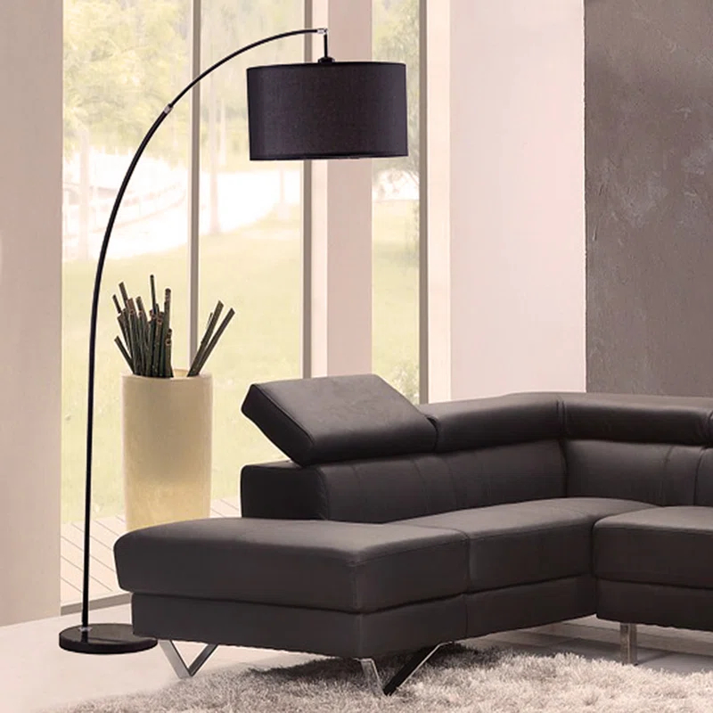 Hokku Designs 86" Tall Metal Floor Arc Lamp "Allegro", and