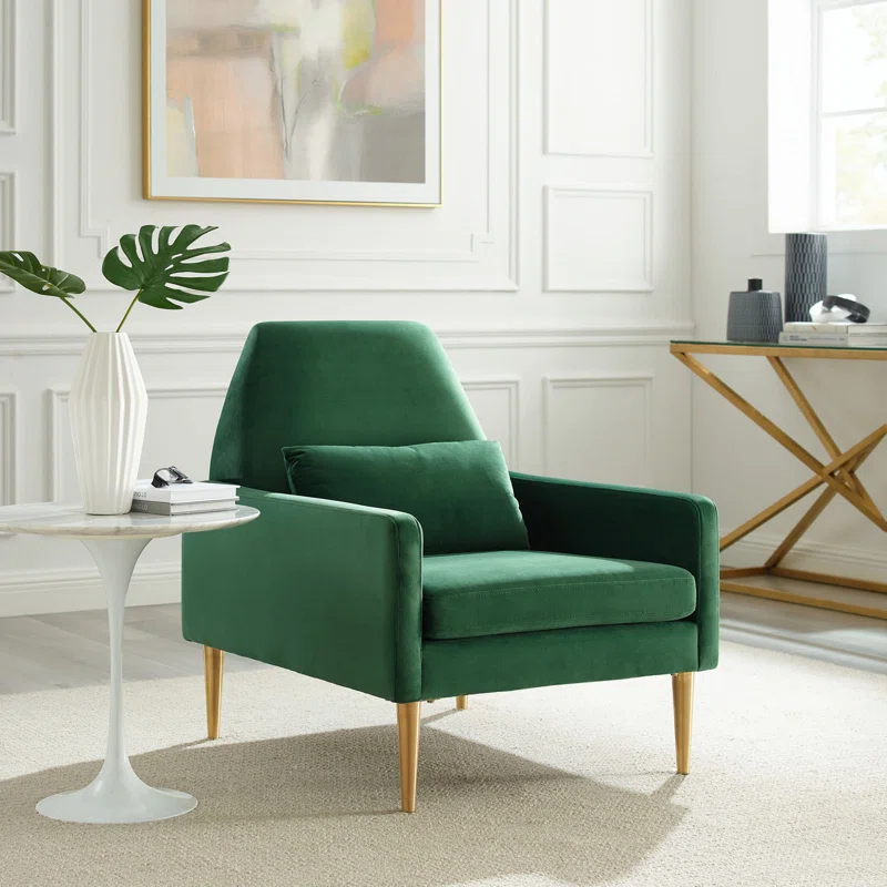 Modway Liliana Performance Velvet Armchair