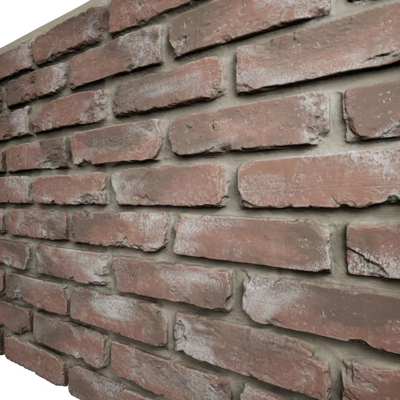 Ekena Millwork EverStone Aged Brick Faux Brick Panel