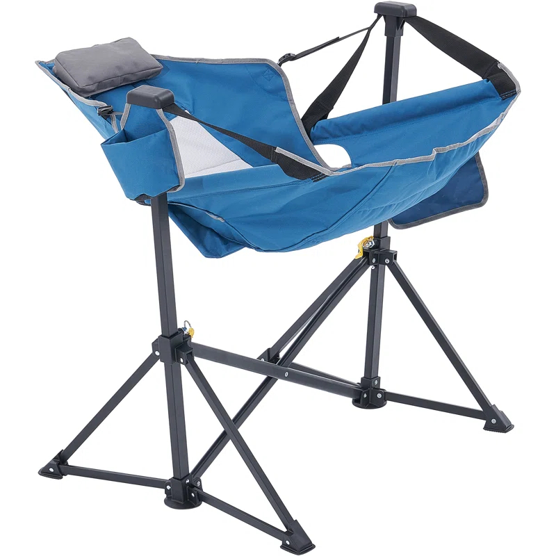 Rosecliff Heights Camping Chair Hammock Chair 300 lbs Load Capacity Hammock Folding Chair | Wayfair