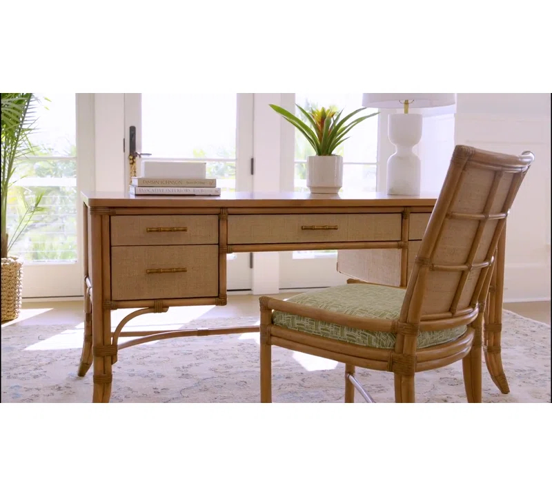 Tommy Bahama Home Key Biscayne 18.5'' H Upholstered Side Chair