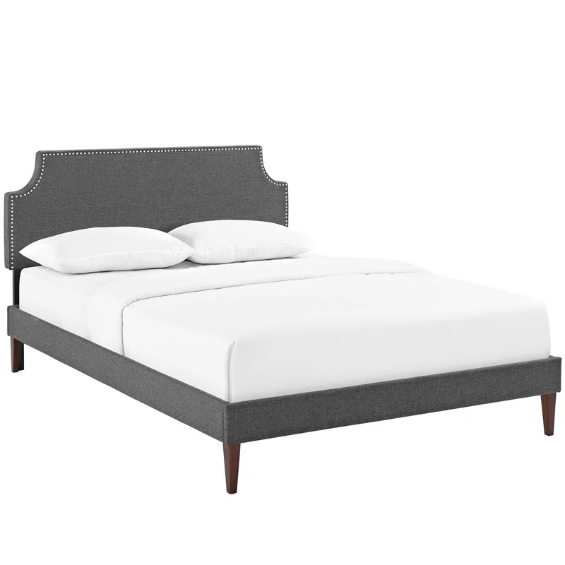 Modway Modway Corene Platform Bed with Round Splayed Legs