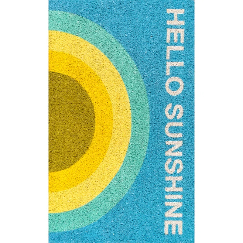 Momeni Novogratz Aloha ALO14 Multi Hello Sunshine 1''6" X 2''6"