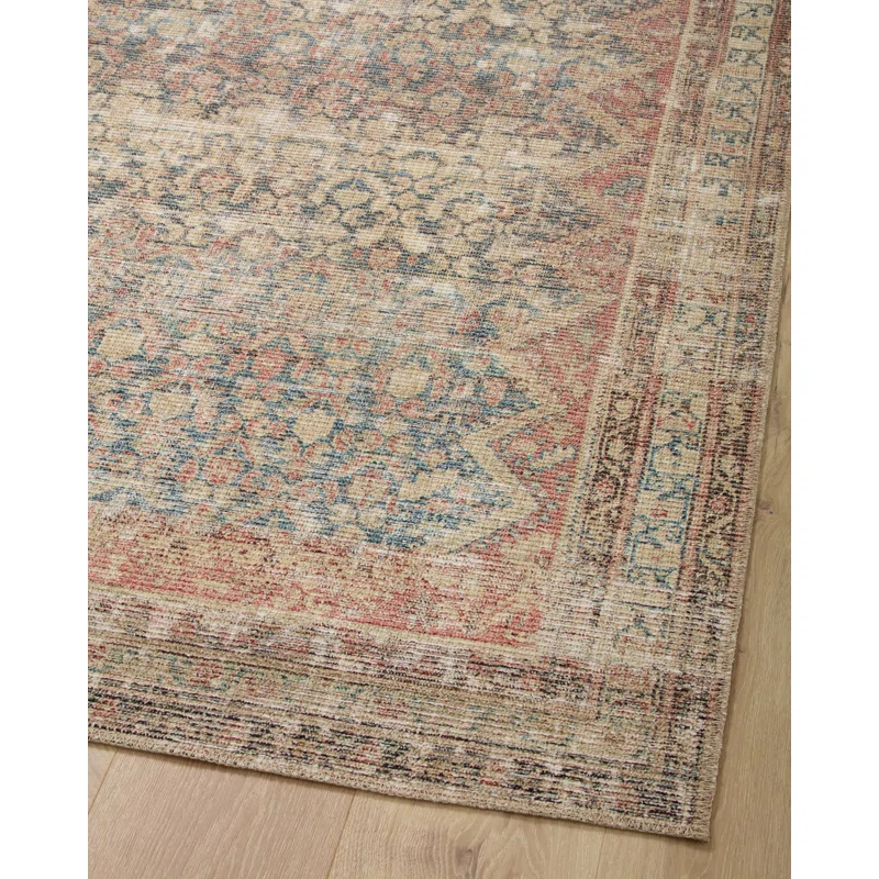 Angela Rose x Loloi Aubrey Ocean / Spice Area Rug