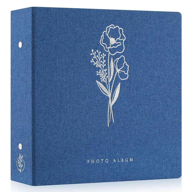 BEACHWATER POOL & SPA, LLC Photo Album 4X6 1000 Pockets, Extra Large Capacity Linen Cover Picture Albums Holds 1000 Horizontal And Vertical Photos