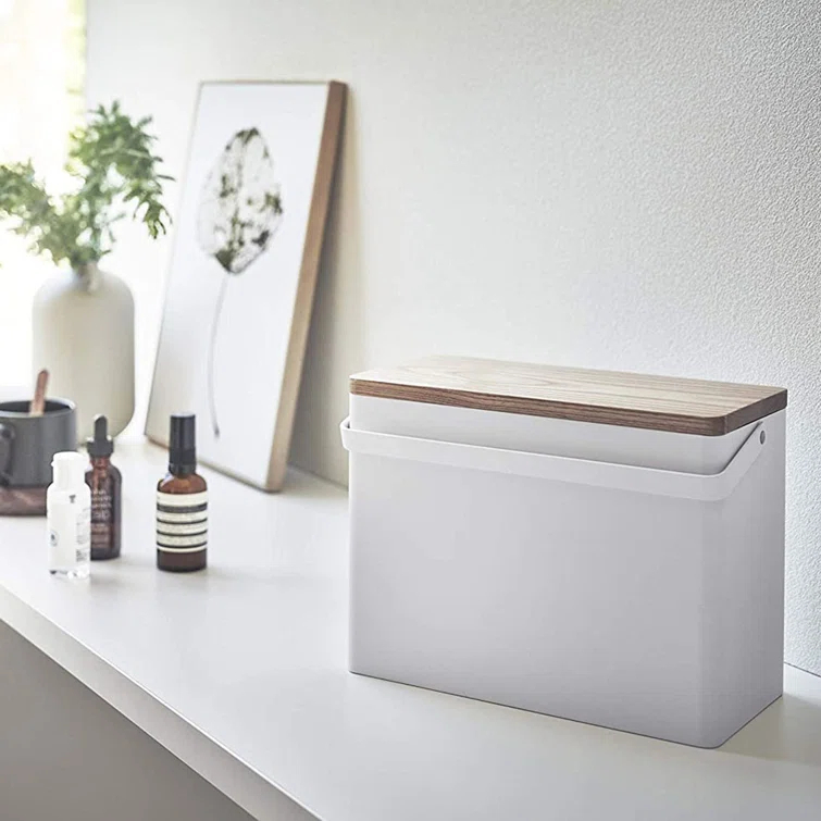 Tower Yamazaki Home First Aid Box Three Tiered Medical Supplies Organizer, Multicompartment