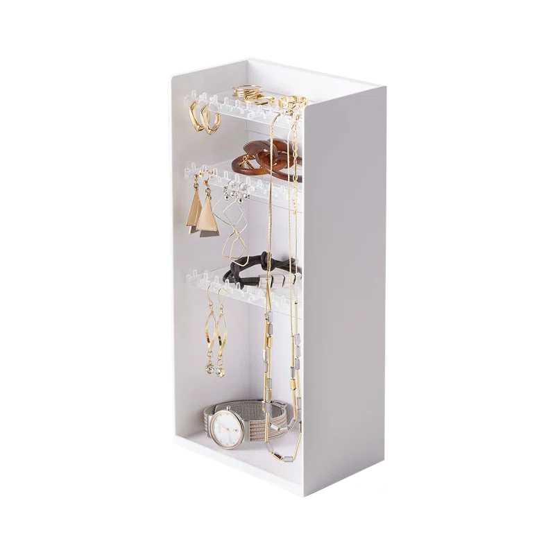 Yamazaki Home Tower Makeup Jewelry Stand