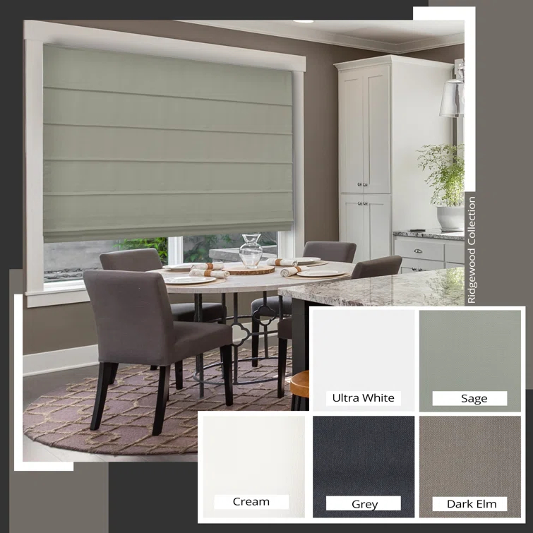 Chicology Light Filtering Roman Shade