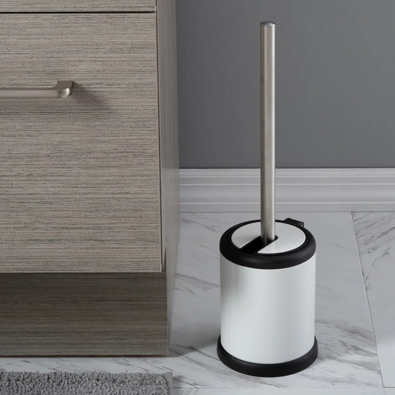Bath Bliss Bath Bliss Metal Toilet Brush And Holder