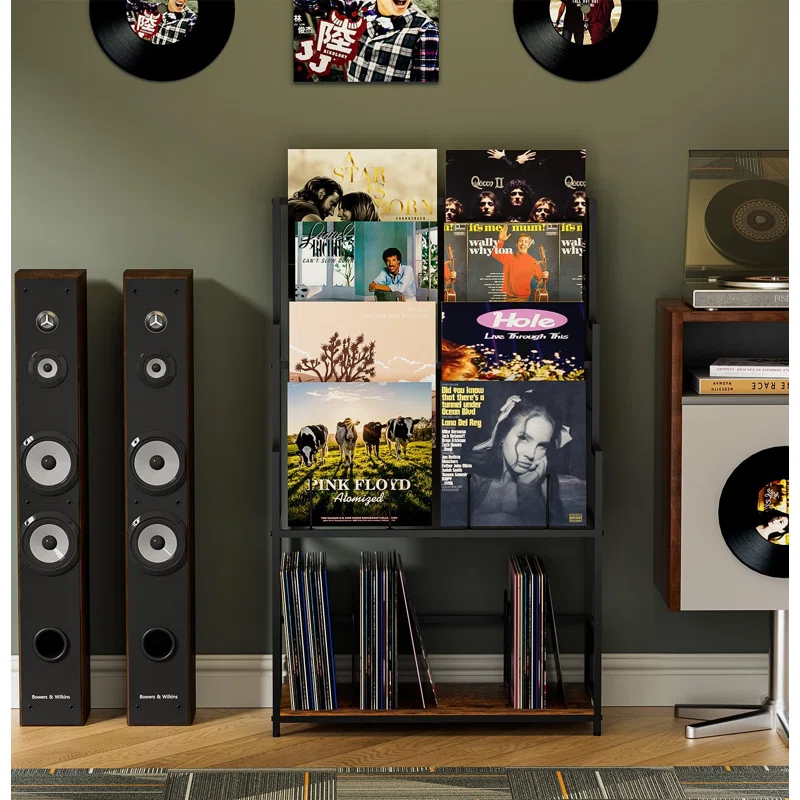 Rebrilliant 5-Tier Vinyl Record Storage Stand