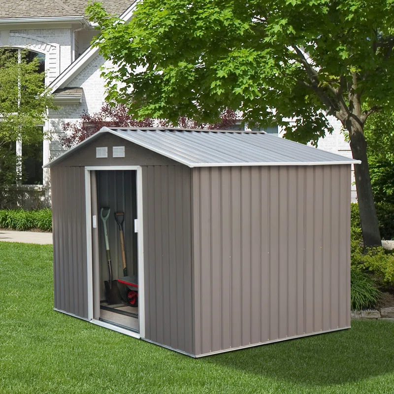 Outsunny Metal Storage Shed