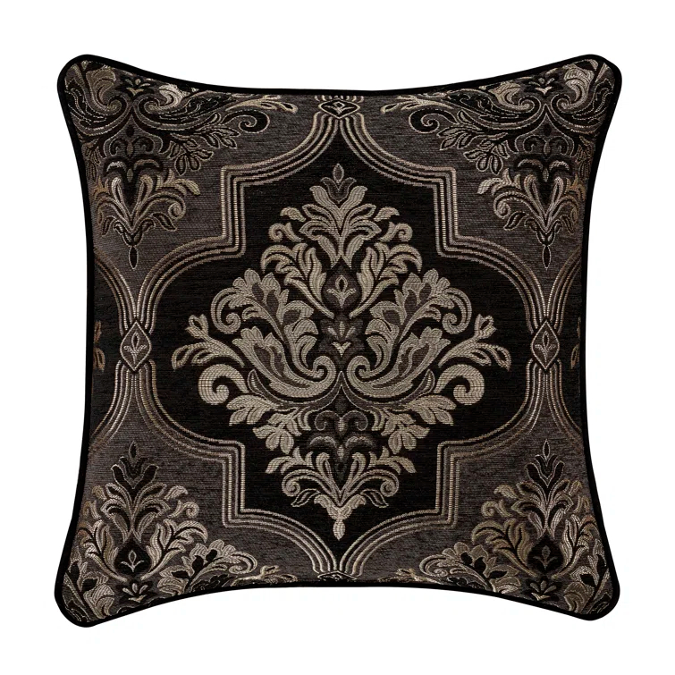 Five Queens Court Willow Square Decorative Throw Pillow