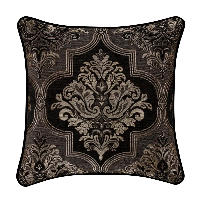 Five Queens Court Willow Square Decorative Throw Pillow