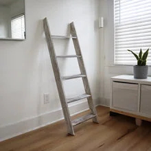 Milltown Merchants 54'' Solid Wood Blanket Ladder