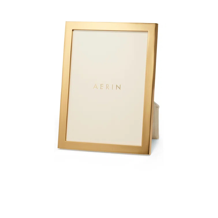AERIN Martin Gold Metal Picture Frame
