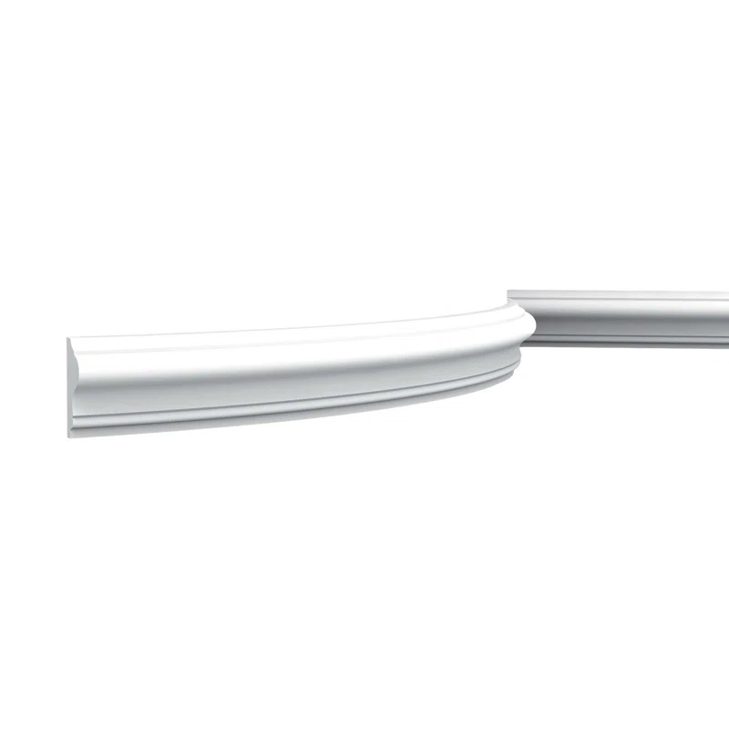 78.75'' H x 1.625'' W x 0.625'' D Plastic Chair Rail
