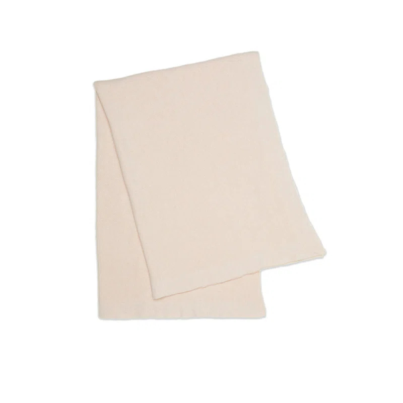 Simple Knitted Throw Blanket