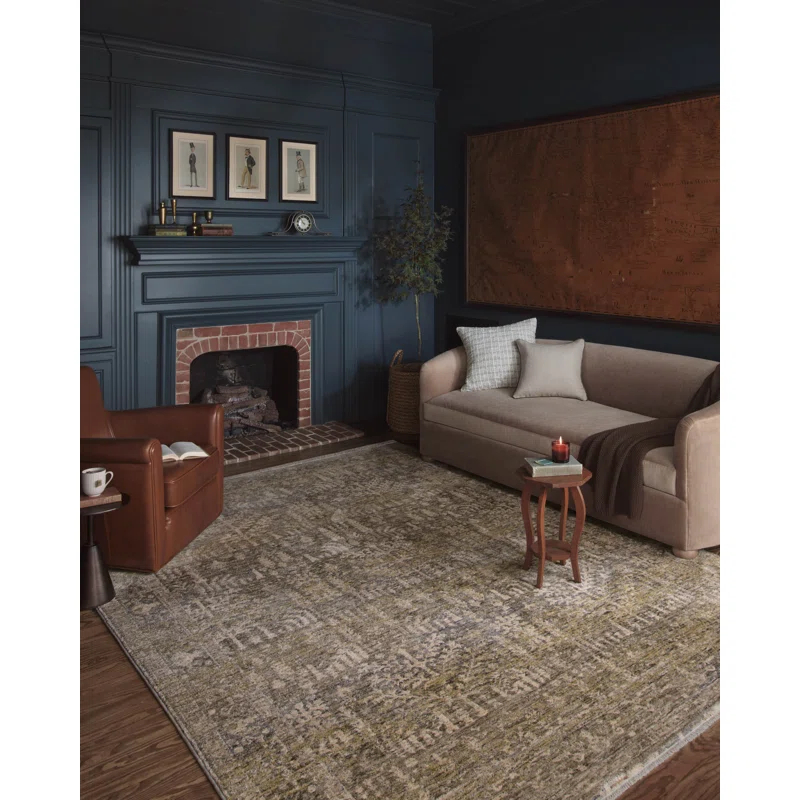 Magnolia Home by Joanna Gaines x Loloi Magnolia Home by Joanna Gaines x Loloi Junie Moss / Natural Area Rug