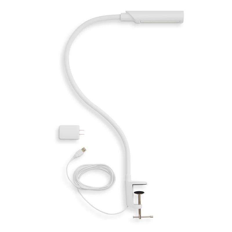 Reliable Corporation Reliable UberLight Flex 3100TL Led Task Light, Clamp, White