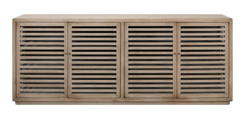 Sarreid Ltd St. Nevis 92'' Solid Wood Sideboard