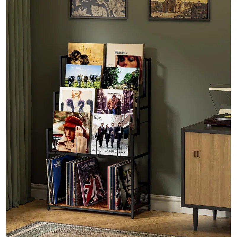 Rebrilliant 5-Tier Vinyl Record Storage Stand