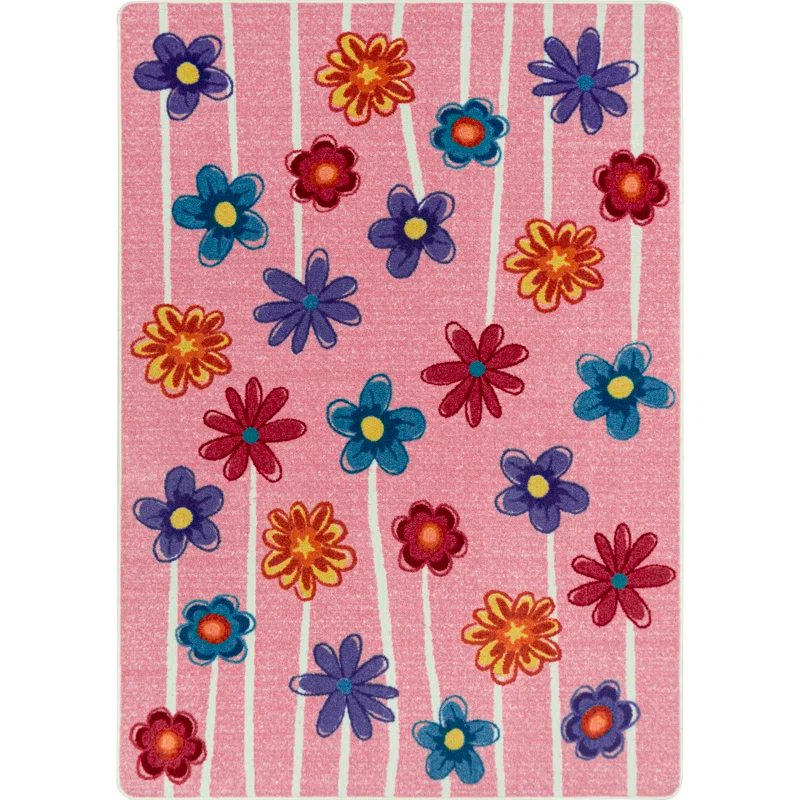 Joy Carpets Big Blooms by Joy Carpets Area Rug