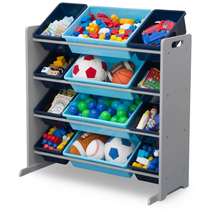 Delta Children Delta Children Kids Toy Storage Organizer with 12 Plastic Bins
