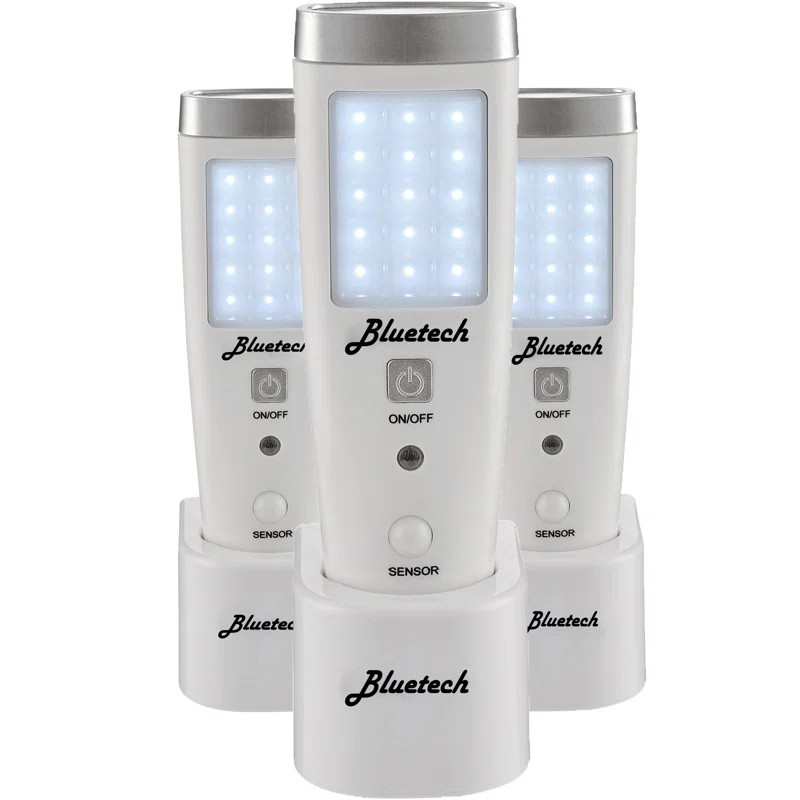 7'' Plug-in Integrated LED Flashlight (Set of 3)