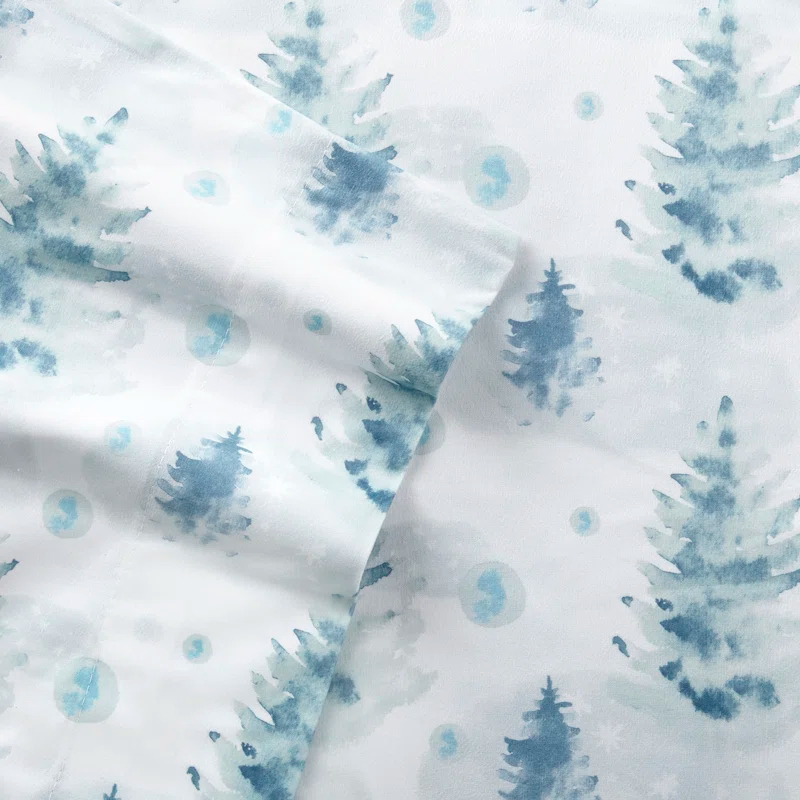 Micro Flannel® Micro Flannel® Printed Deep-Pocket Sheet Set