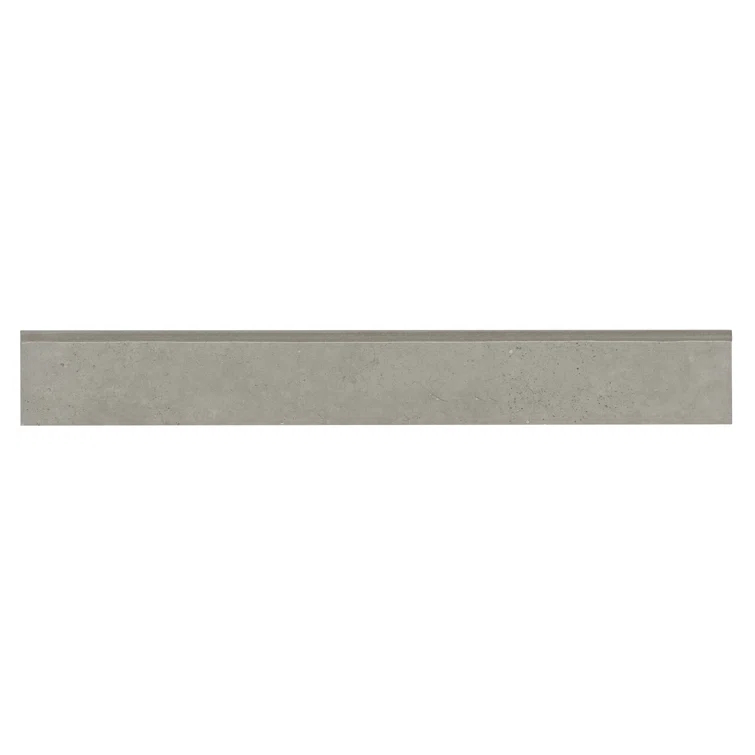 Bedrosians Materika 3'' L x 24'' W Porcelain Bullnose Tile Trim
