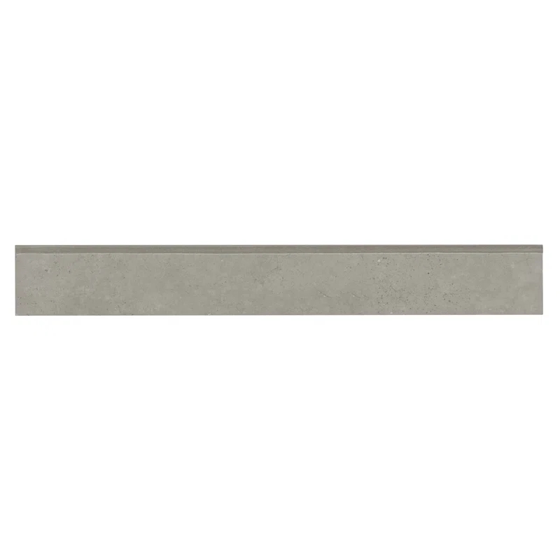Bedrosians Materika 3'' L x 24'' W Porcelain Bullnose Tile Trim