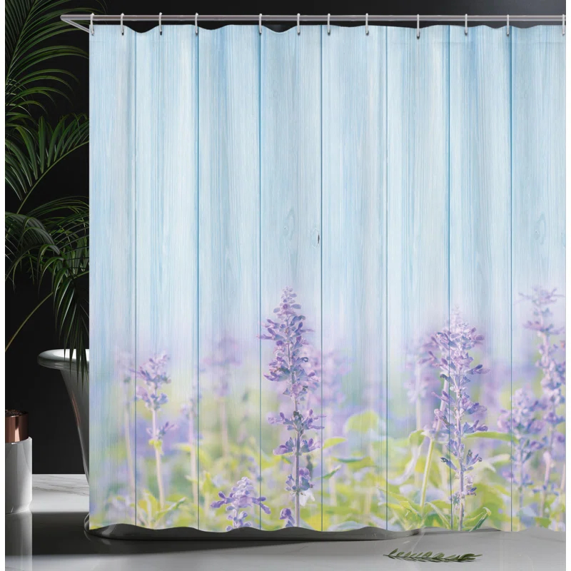 Ambesonne Shower Curtain with Hooks Included | Wayfair