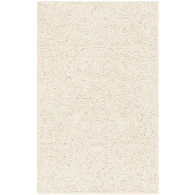Martha Stewart Rugs Martha Stewart Hand Tufted Wool And Cotton With Latex Damask Rug