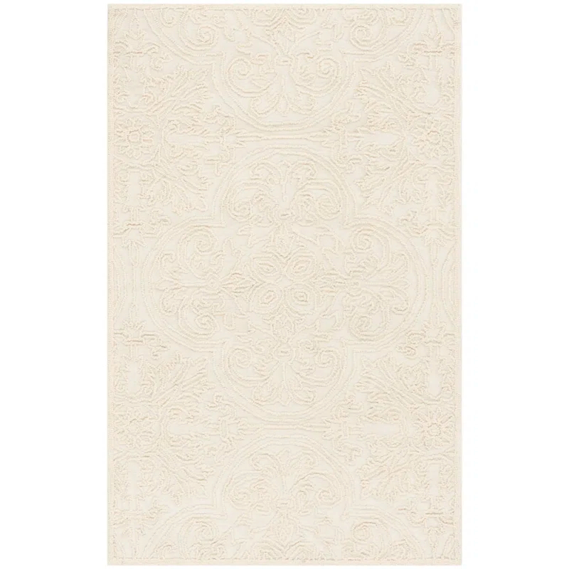 Martha Stewart Rugs Martha Stewart Hand Tufted Wool And Cotton With Latex Damask Rug