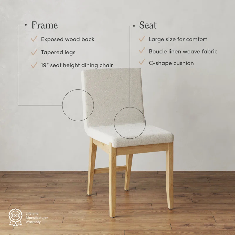 Nathan James Upholstered Side Chair