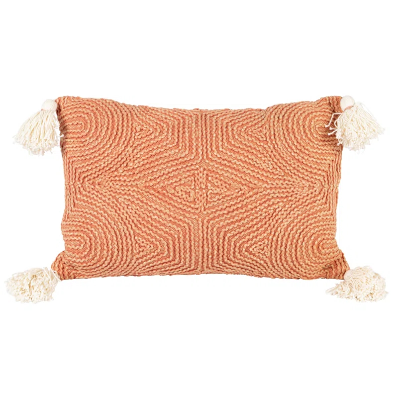 Bloomingville Embroidered Cotton Pillow Cover