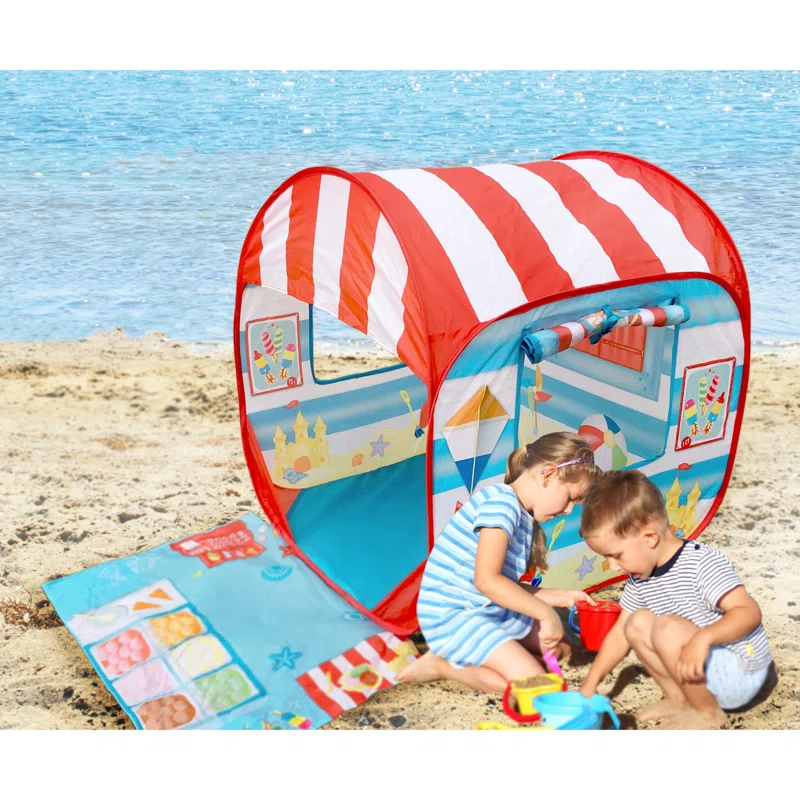 Fun2Give Fun2Give 30'' W x 30'' D Indoor / Outdoor Polyester Pop-Up Play Tent
