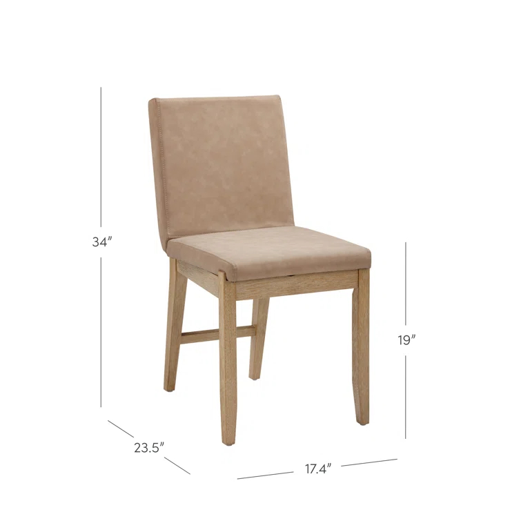 Nathan James Gracie 19'' H Upholstered Side Chair