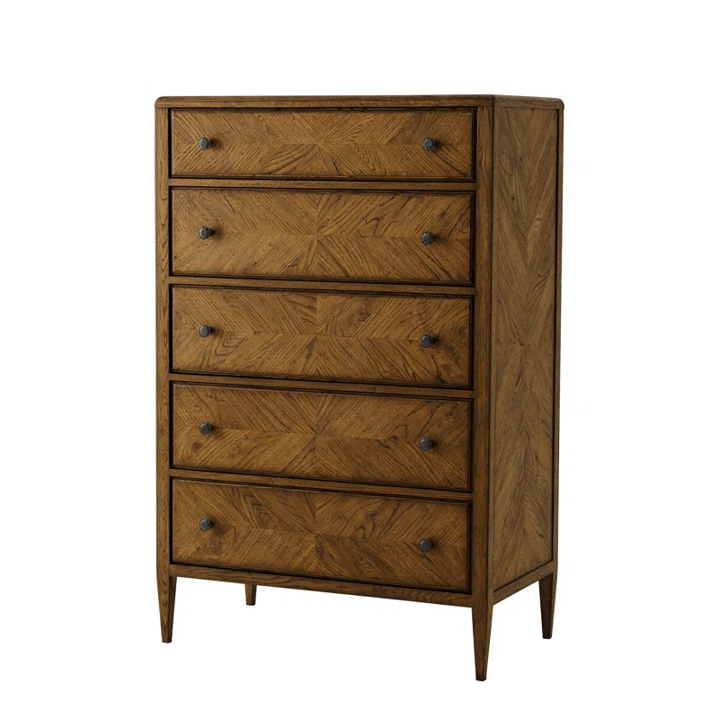 NOVA 5 Drawer Tall Chest of Drawers
