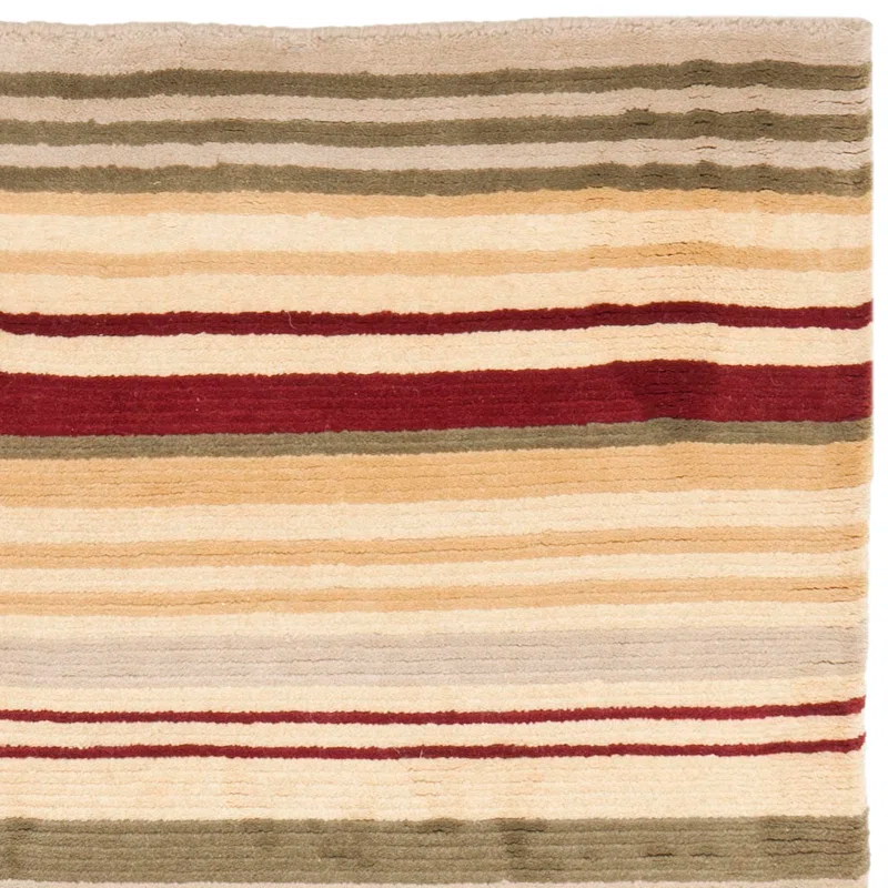Safavieh Lexington Hand Tufted Wool Pile Striped Rug