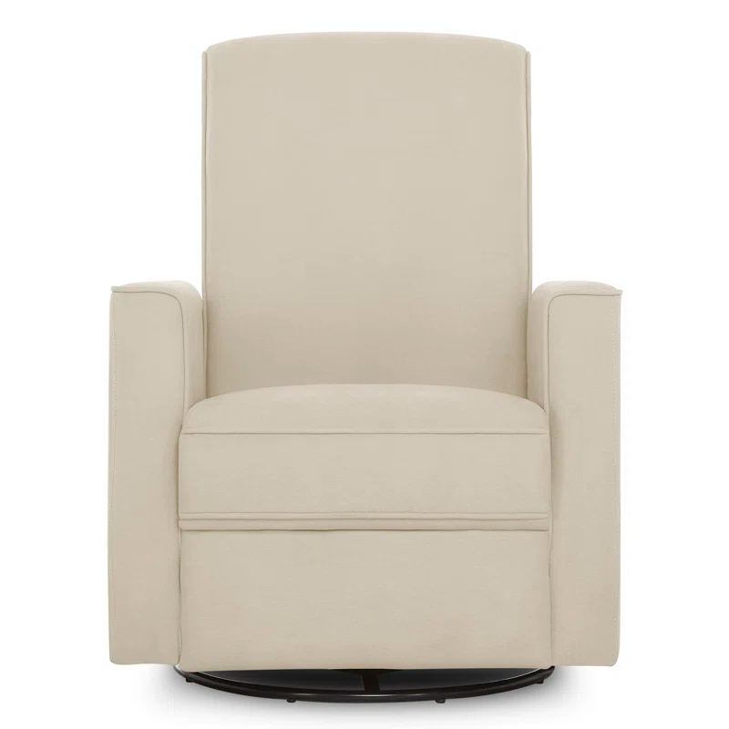 Evolur Greenguard Gold Certified Upholstered Swivel Reclining Glider