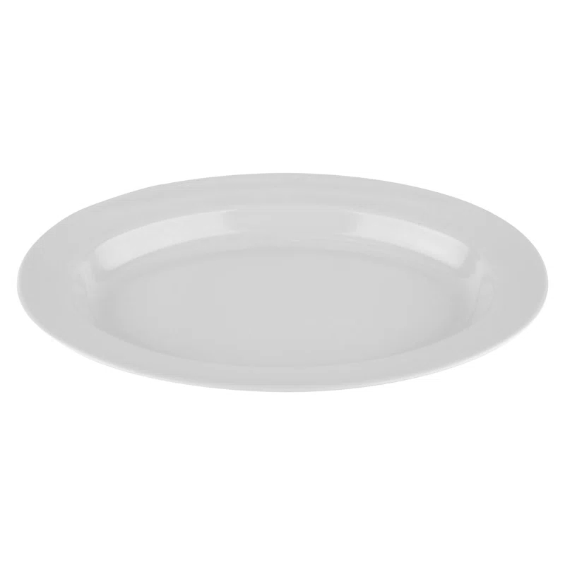 G.E.T. ML-15-W – 18" X 13" Oval Platter, 1.75" Deep