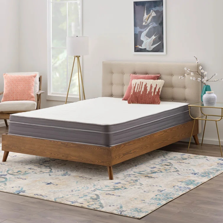 Linenspa Linenspa Essentials 10 In. Medium Gel Memory Foam Hybrid Mattress