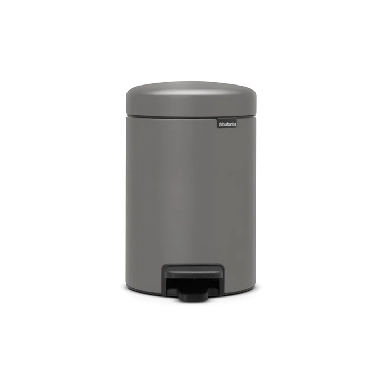 Brabantia NewIcon Step On Trash Can, 0.8 Gallon (3 Liter)