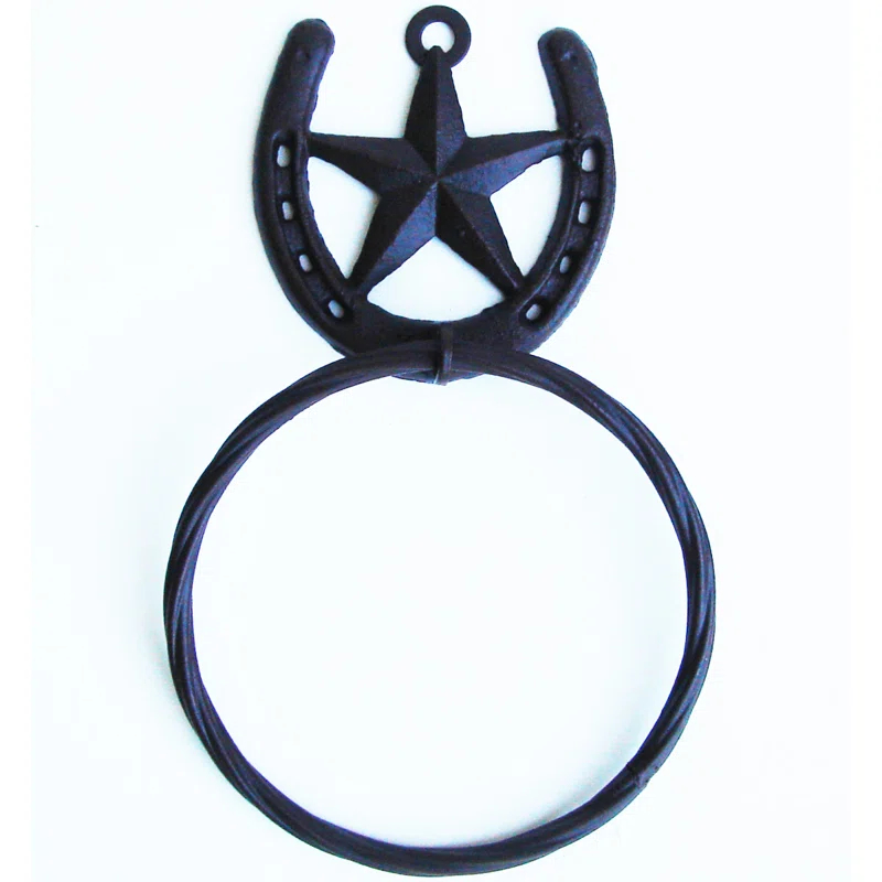 Treasure Gurus TR-HORSESHOE Towel Ring