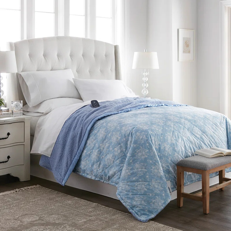 Micro Flannel® Micro Flannel® Reverse to Sherpa Electric Blanket